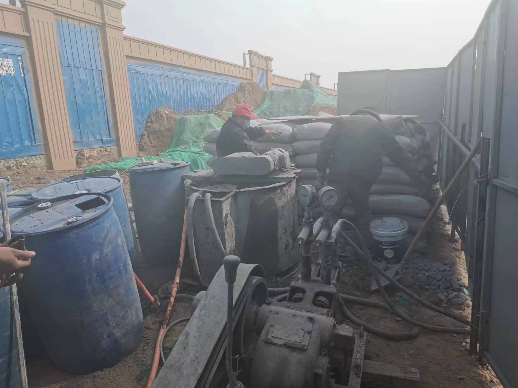 保定房屋下沉注浆